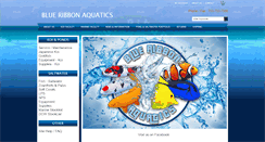 Desktop Screenshot of blueribbonkoi.com